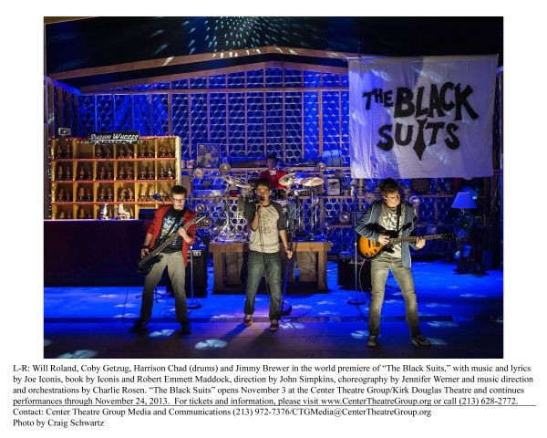 Will Roland, Coby Getzug, Harrison Chad (drums) and Jimmy Brewer Photo