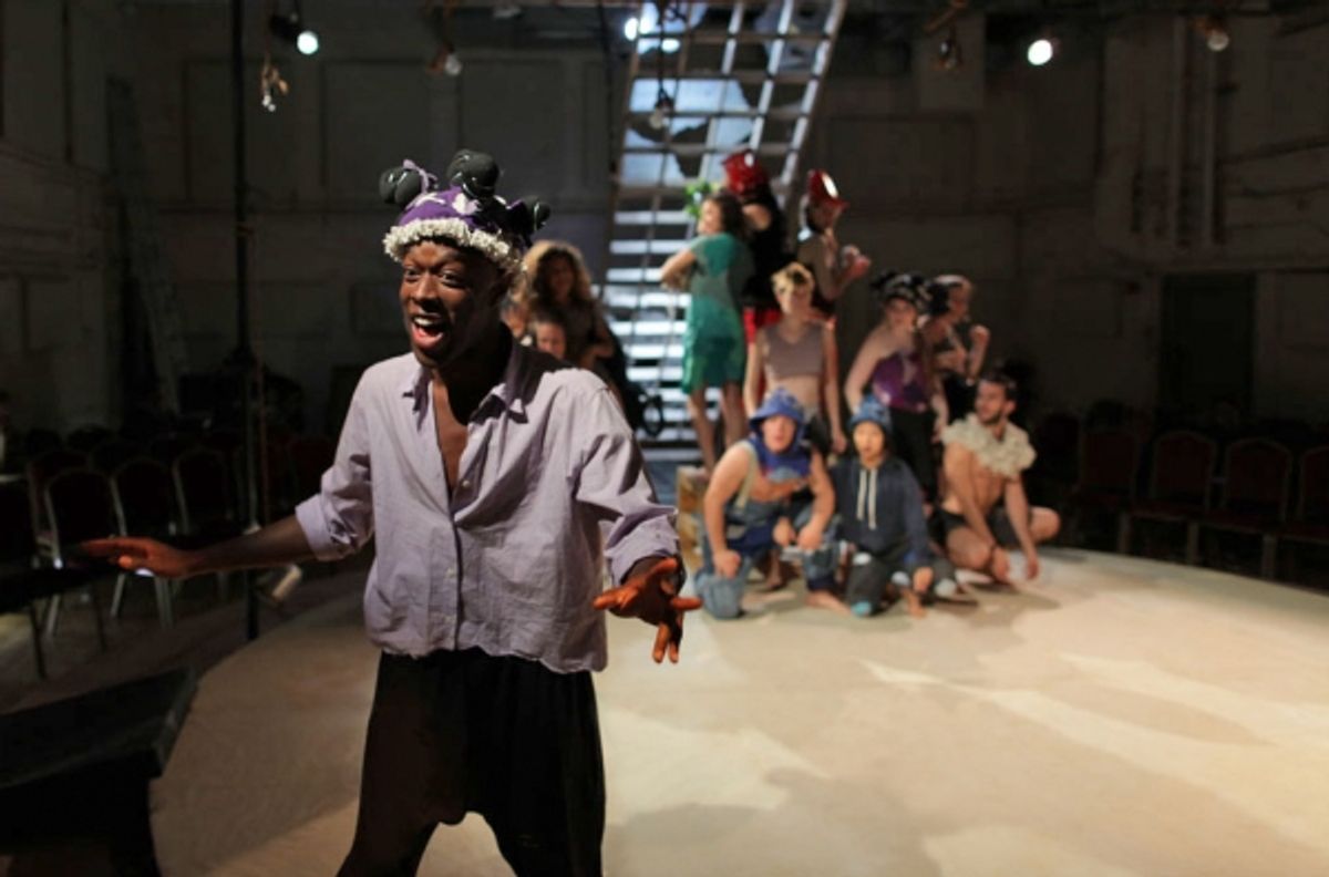 Ronald Peet and Cast at 