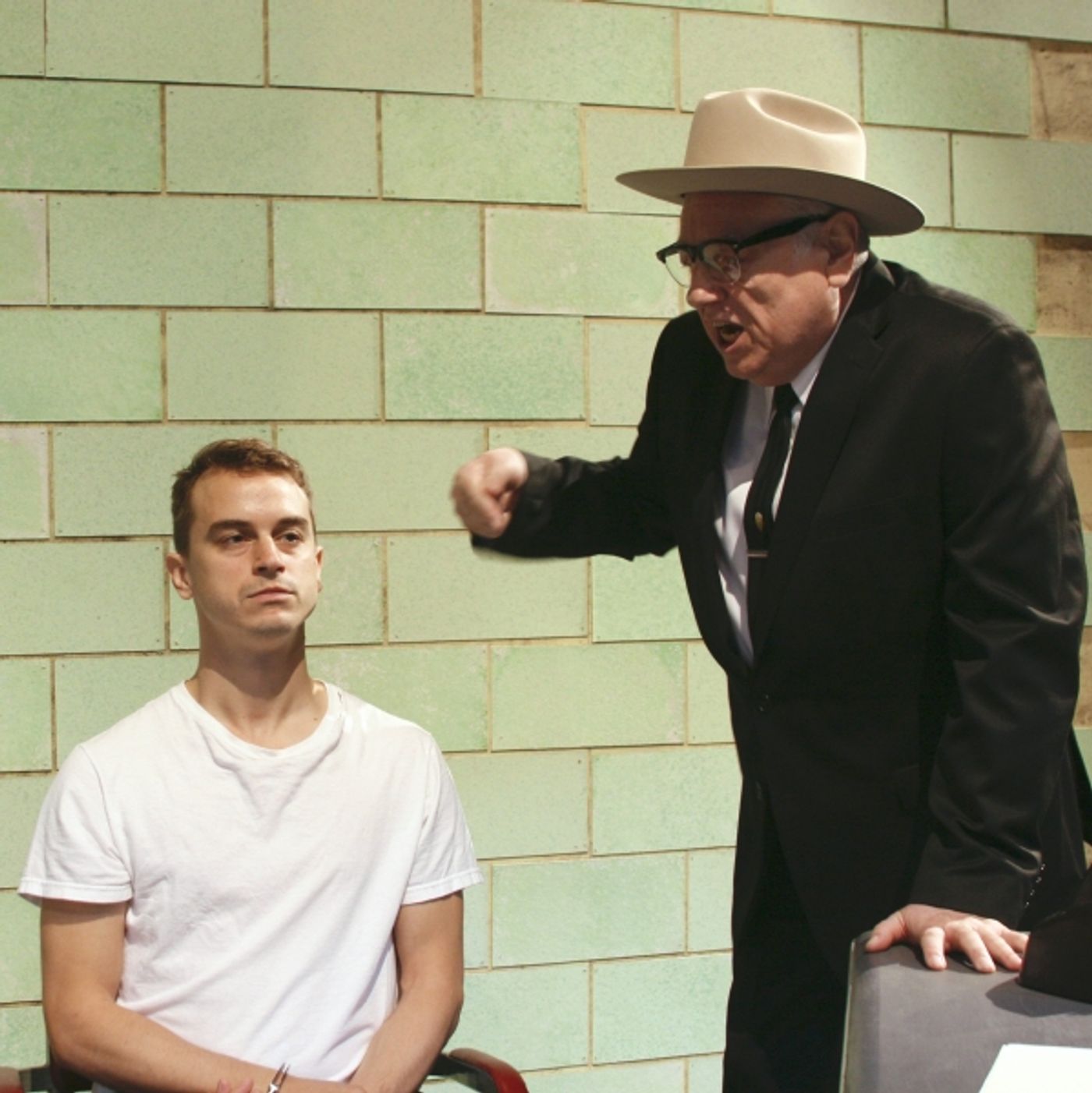 Photo Flash: First Look at Ben Williams & Ed Dixon in Casa Manana's OSWALD: THE ACTUAL INTERROGATION  Image
