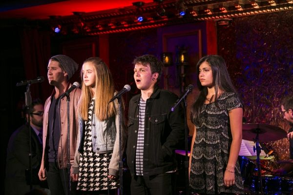 Max King, Mallory Bechtel, Gerard Canonico and Lina SIlver Photo
