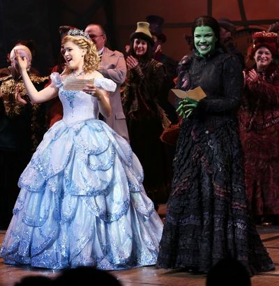 Alli Mauzey and Lindsay Mendez   Photo