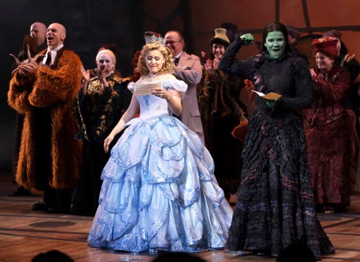 Photo Coverage: WICKED's 10th Anniversary Cast Curtain Call Broadway Celebration! Image