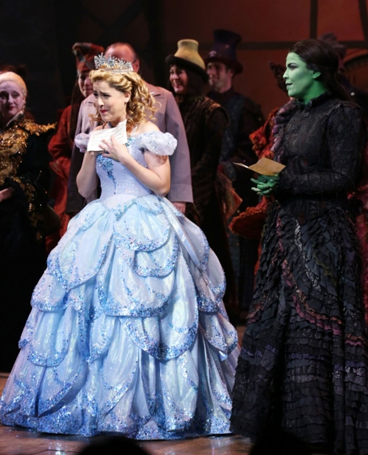 Alli Mauzey and Lindsay Mendez   at 