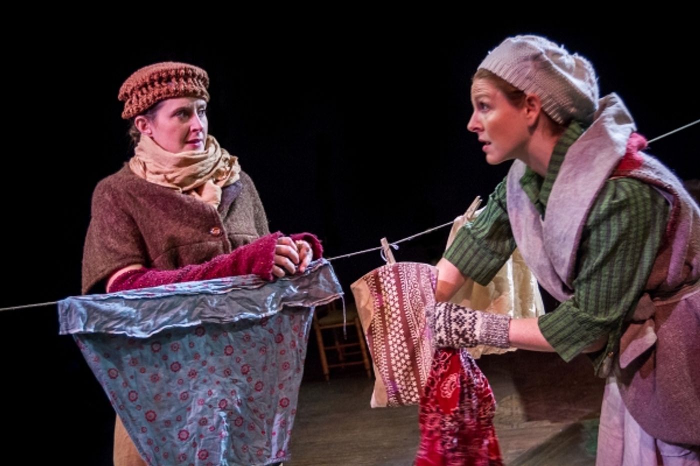 Photo Flash: First Look at Sara Hennessy, Joshua Weinstein and More in Artists Rep's FOXFINDER Image