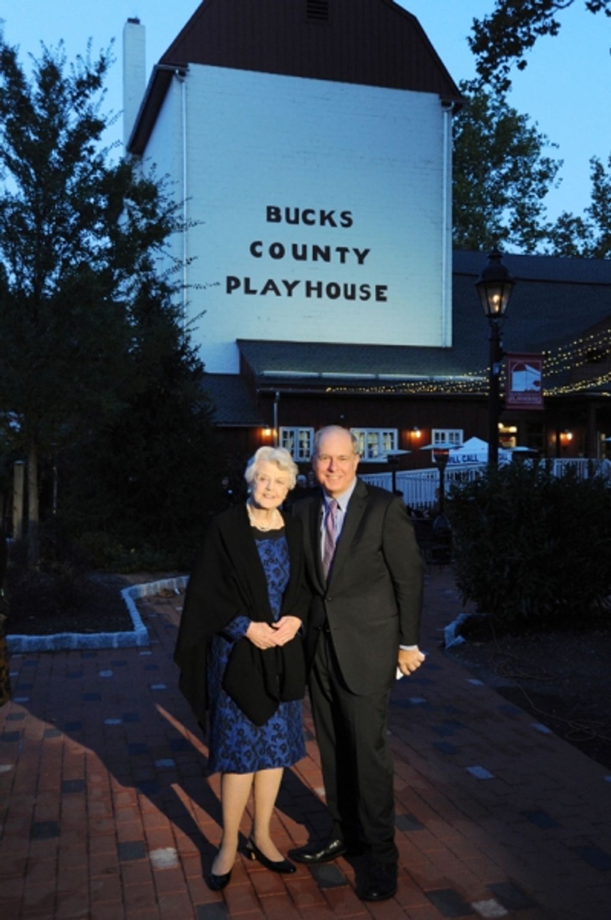 Angela Lansbury, Jed Bernstein at 