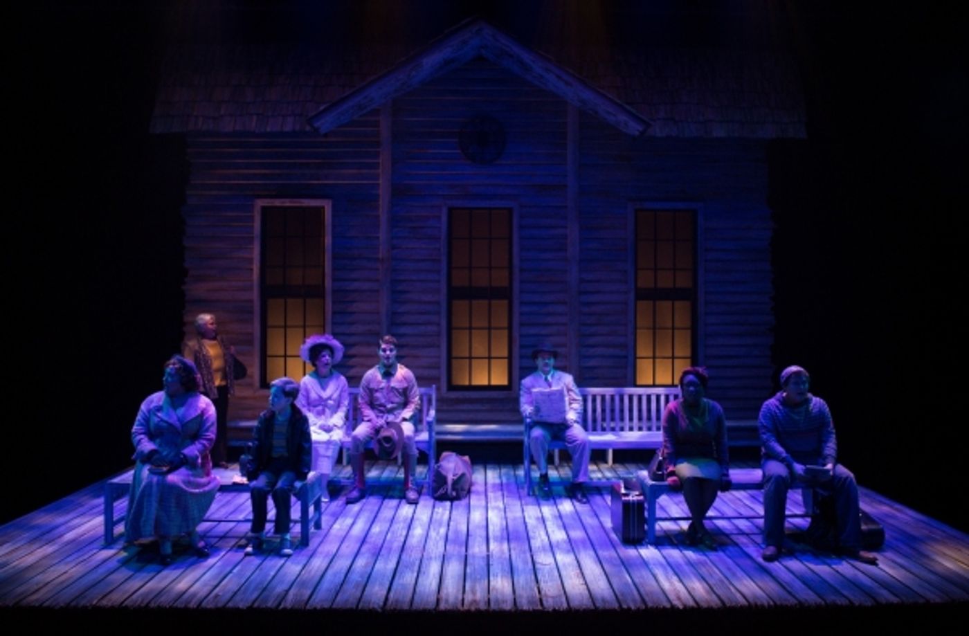 Photo Flash: First Look at Signature Theatre's CROSSING, Currently Running Through 11/24  Image