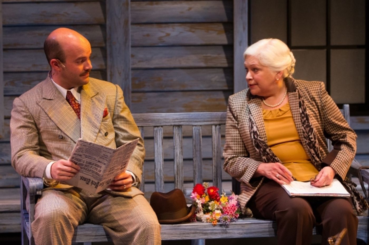 Photo Flash: First Look at Signature Theatre's CROSSING, Currently Running Through 11/24  Image