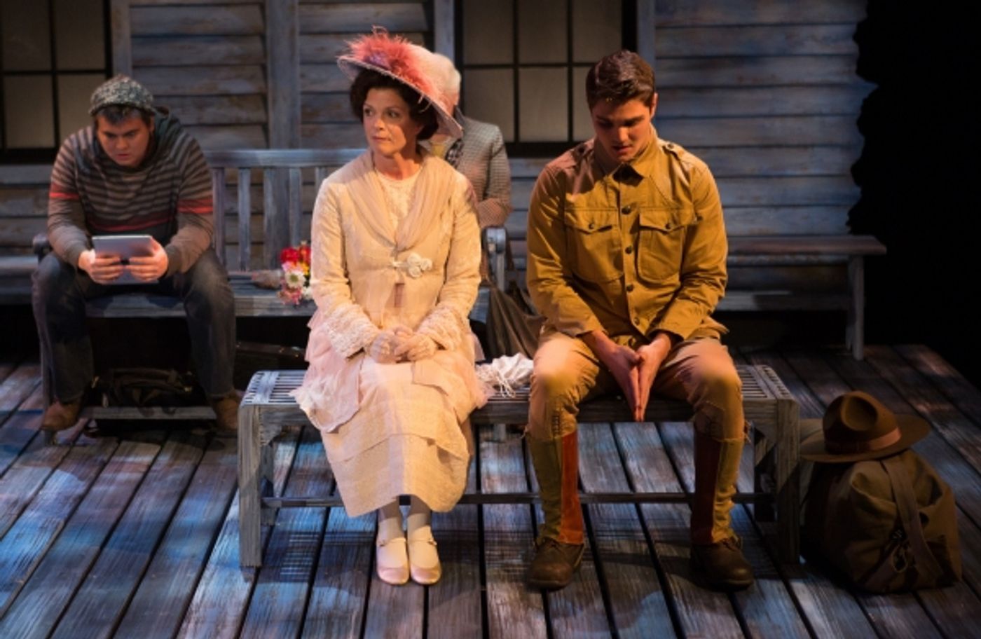 Photo Flash: First Look at Signature Theatre's CROSSING, Currently Running Through 11/24  Image