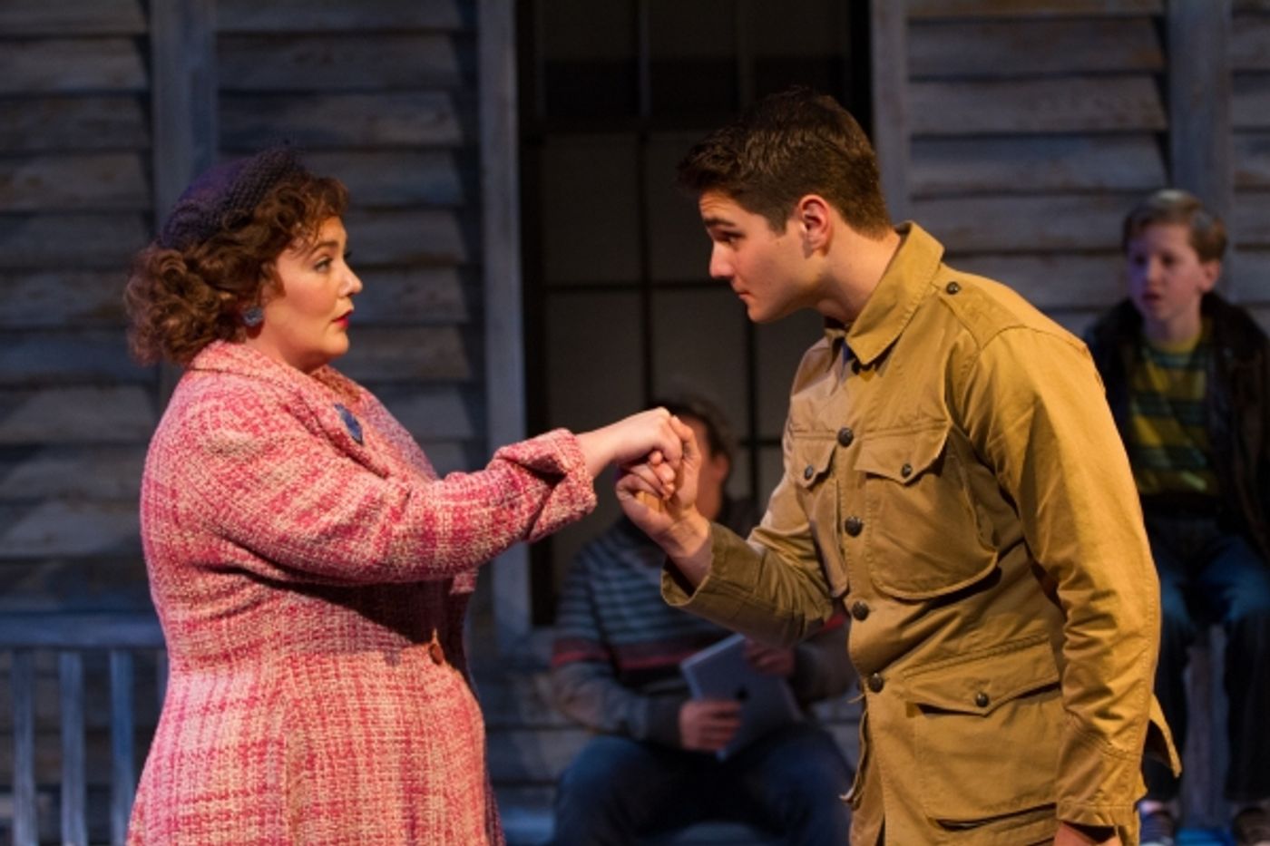 Photo Flash: First Look at Signature Theatre's CROSSING, Currently Running Through 11/24  Image