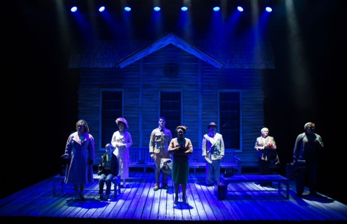 Photo Flash: First Look at Signature Theatre's CROSSING, Currently Running Through 11/24  Image