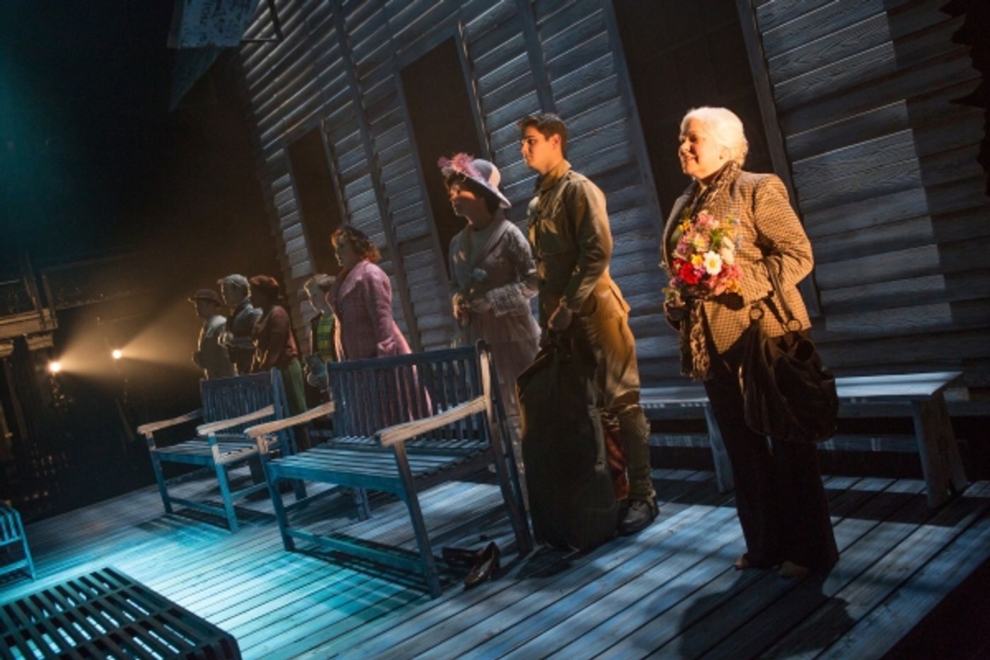 Photo Flash: First Look at Signature Theatre's CROSSING, Currently Running Through 11/24  Image