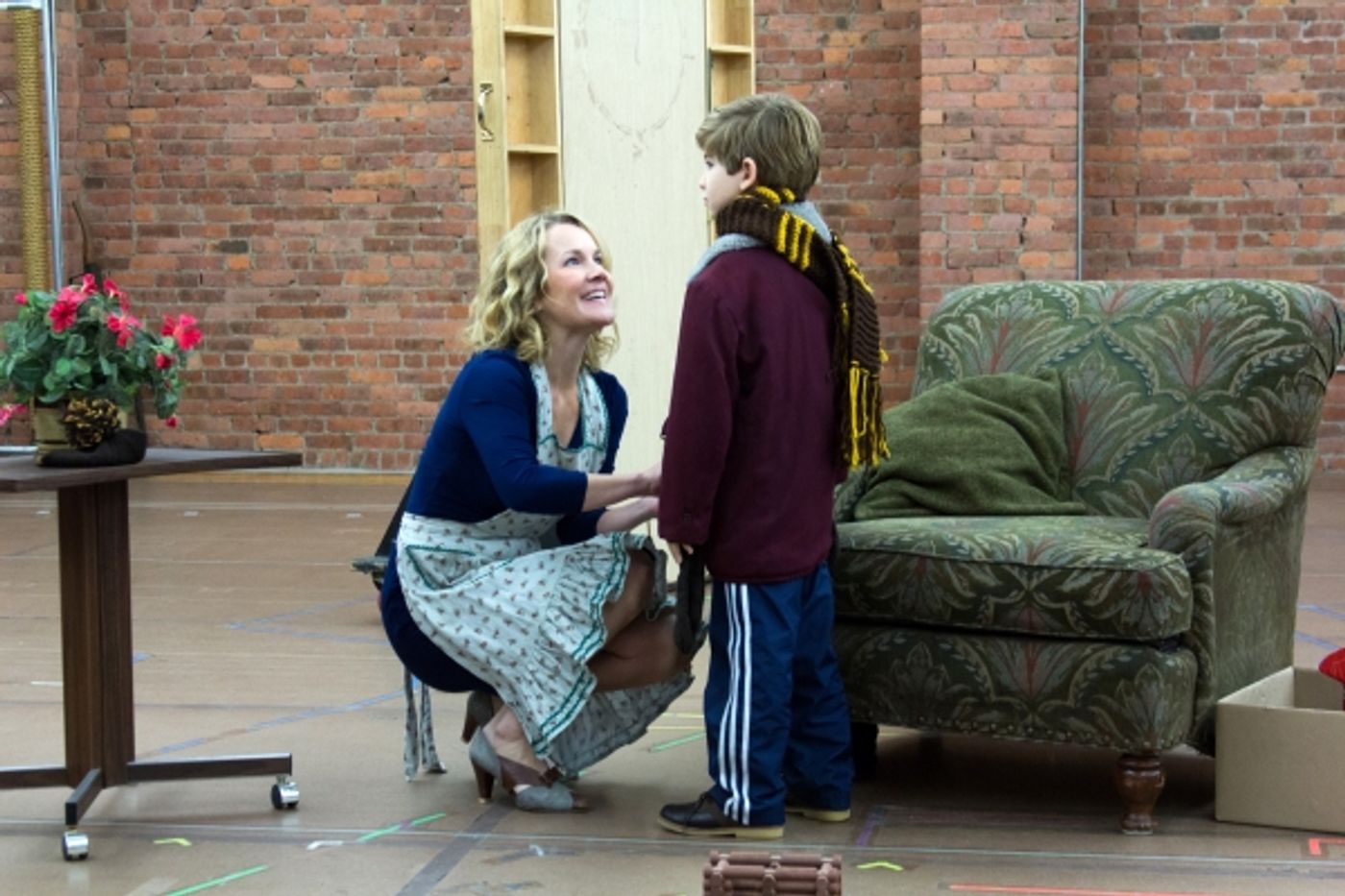 Photo Coverage: It's Ralphie to the Rescue! A CHRISTMAS STORY Cast Gives Press Preview!  Image