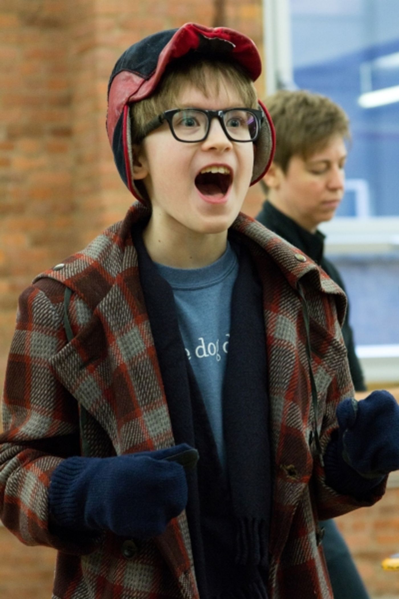 Photo Coverage: It's Ralphie to the Rescue! A CHRISTMAS STORY Cast Gives Press Preview!  Image