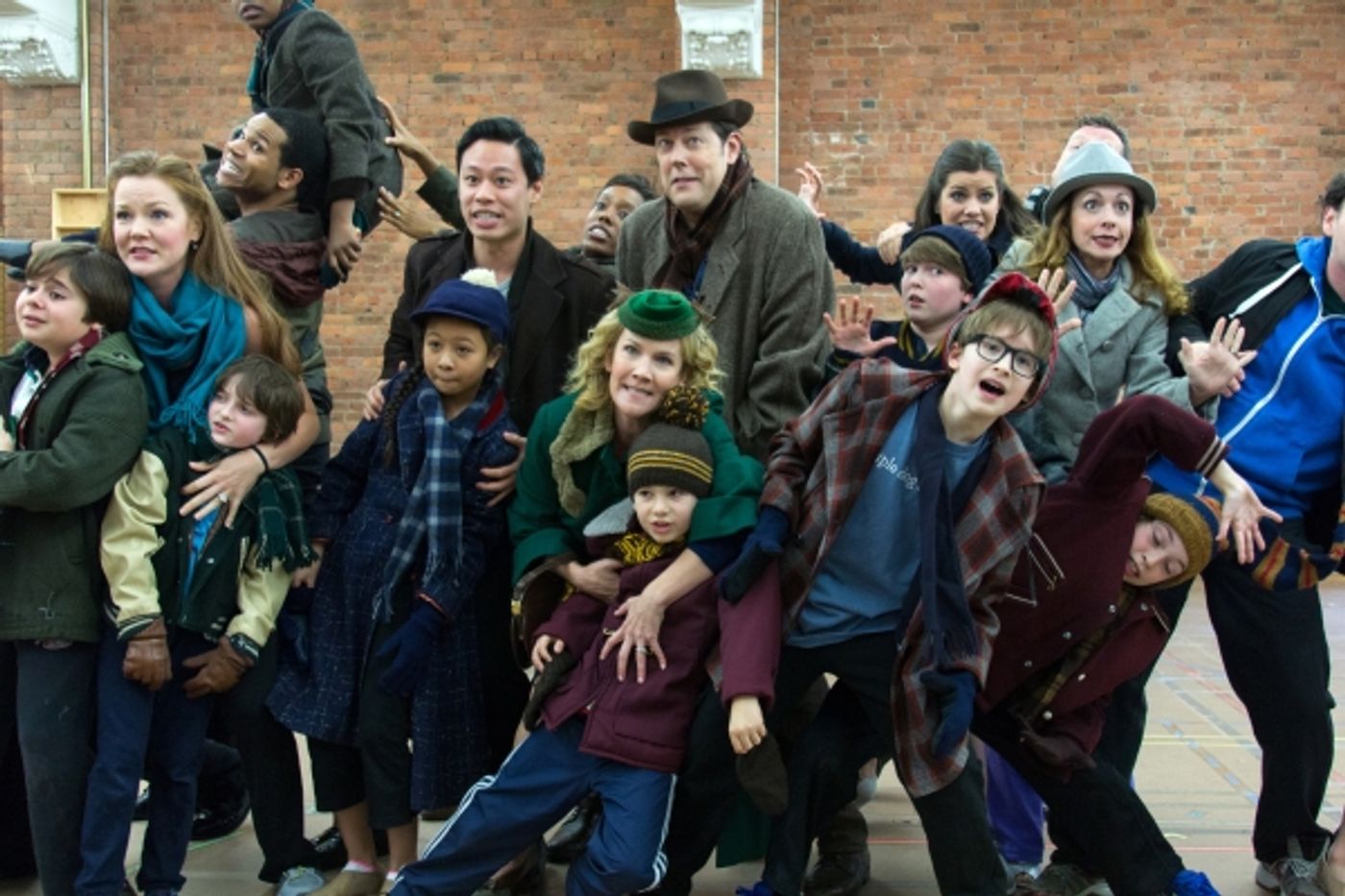 Photo Coverage: It's Ralphie to the Rescue! A CHRISTMAS STORY Cast Gives Press Preview!  Image
