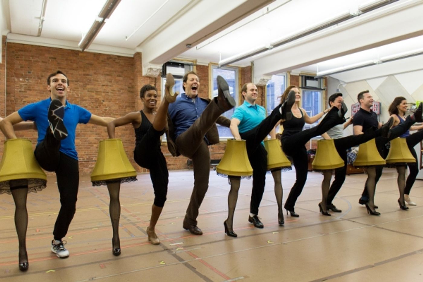 Photo Coverage: It's Ralphie to the Rescue! A CHRISTMAS STORY Cast Gives Press Preview!  Image