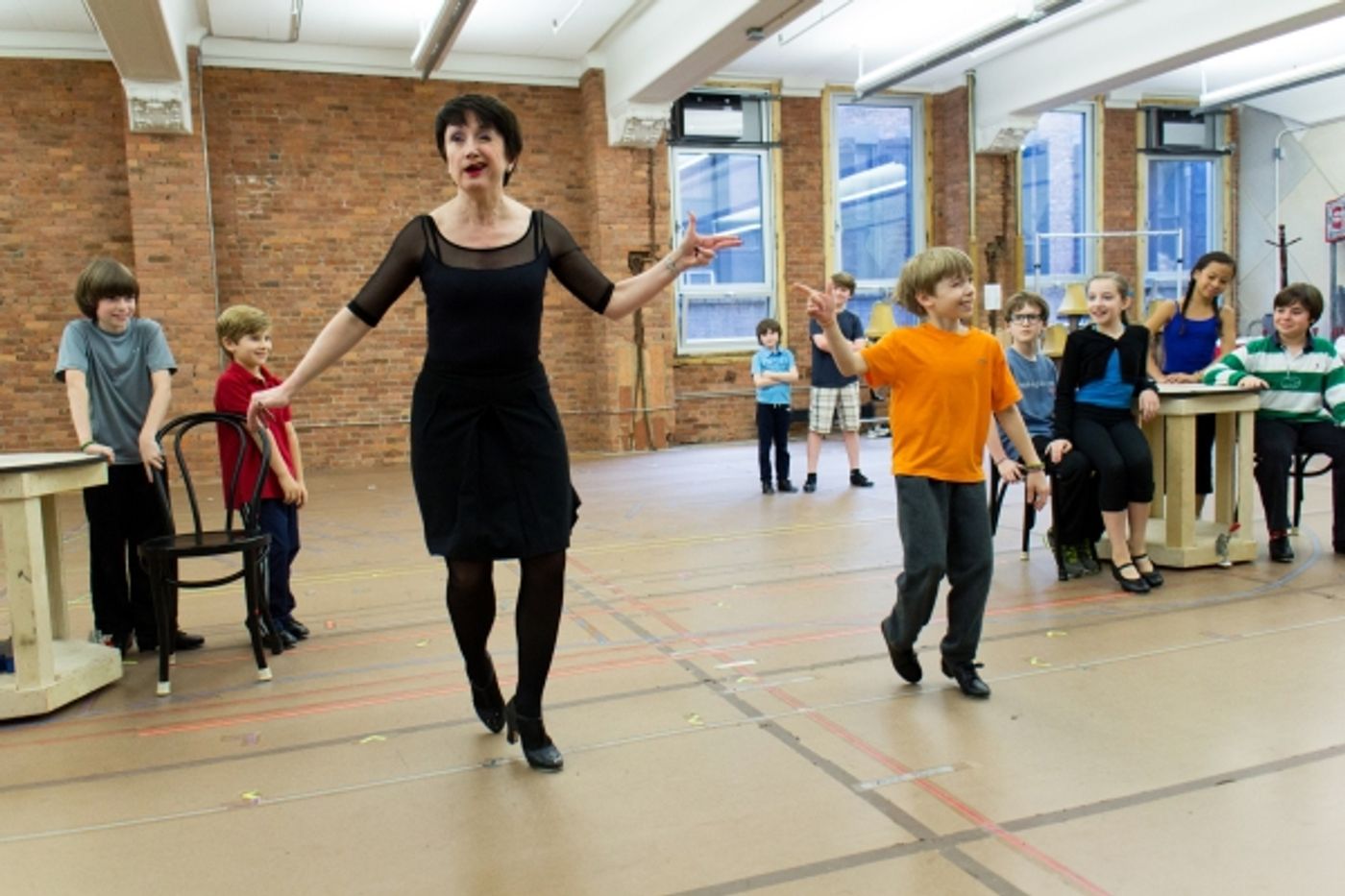 Photo Coverage: It's Ralphie to the Rescue! A CHRISTMAS STORY Cast Gives Press Preview!  Image