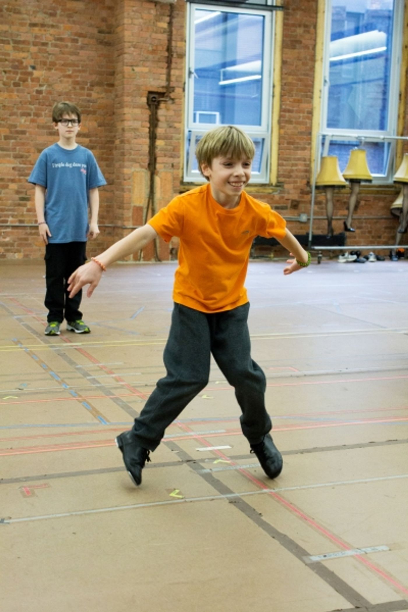 Photo Coverage: It's Ralphie to the Rescue! A CHRISTMAS STORY Cast Gives Press Preview!  Image