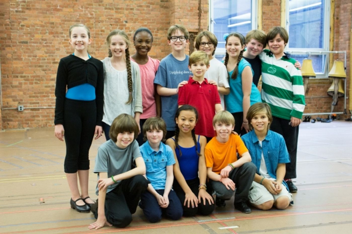 Photo Coverage: It's Ralphie to the Rescue! A CHRISTMAS STORY Cast Gives Press Preview!  Image