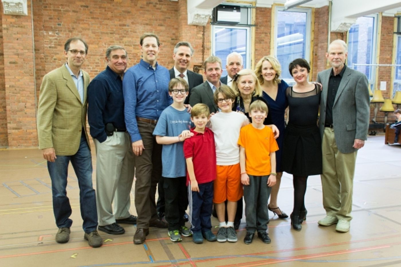 Photo Coverage: It's Ralphie to the Rescue! A CHRISTMAS STORY Cast Gives Press Preview!  Image