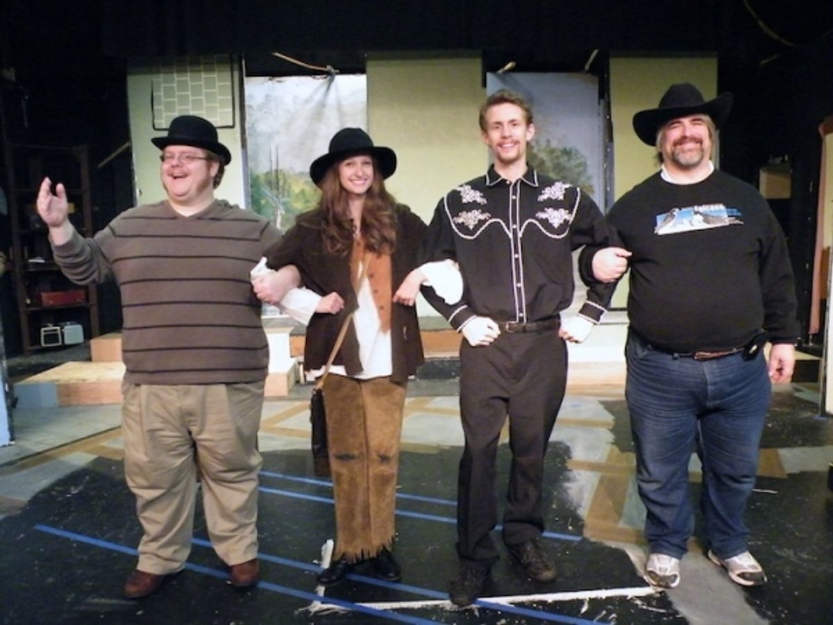 Keith Bowerman, Kat Prickett, Paul Henry, and Robert Zaccano at 