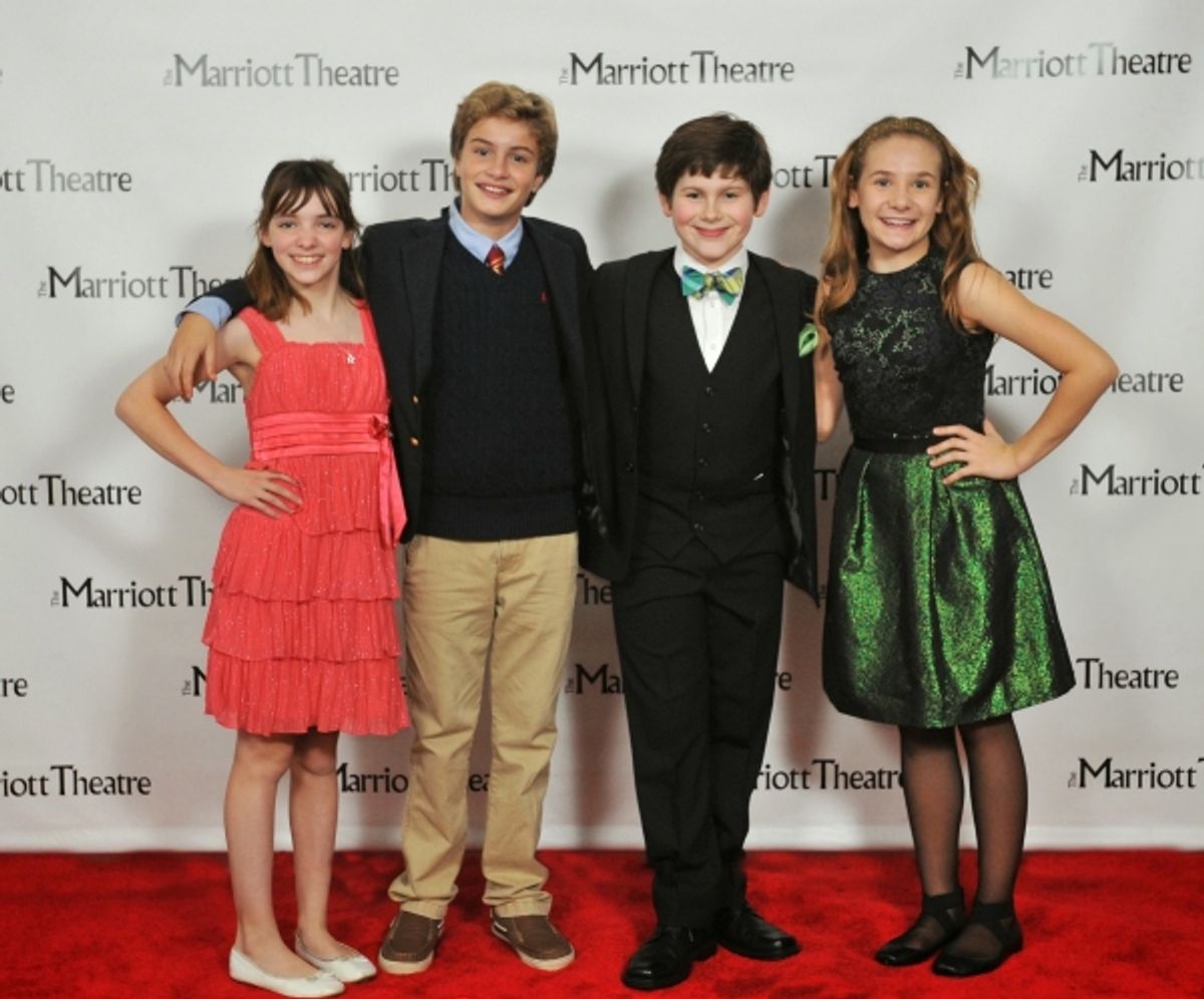 Caroline Heffernan, Brady Tutton, Johnny Rabe and Madison Gloria Olszewski at 