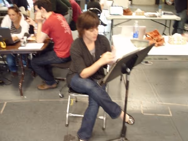 Casey Hussion hard at work Photo
