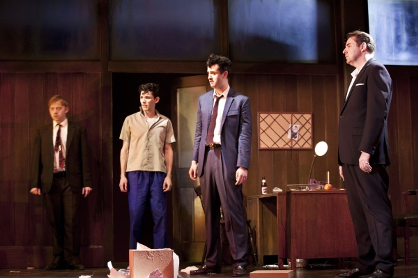 Photo Flash: First Look at Brendan Coyle, Rupert Grint and More in MOJO, Opening Tonight  Image