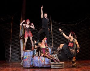 Ruby Lewis, Brian Justin Crum, Erica Peck & Jared Zirilli @ BroadwayWorld Ruby Lewis, Brian Justin Crum, Erica Peck & Jared Zirilli Photo