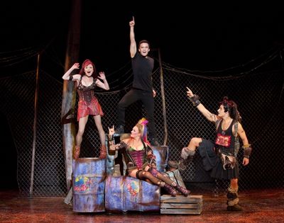 Ruby Lewis, Brian Justin Crum, Erica Peck & Jared Zirilli Photo