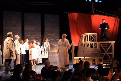 The Connecticut Lyric Opera''s production of Wagner''s ''The Flying Dutchman'' Photo
