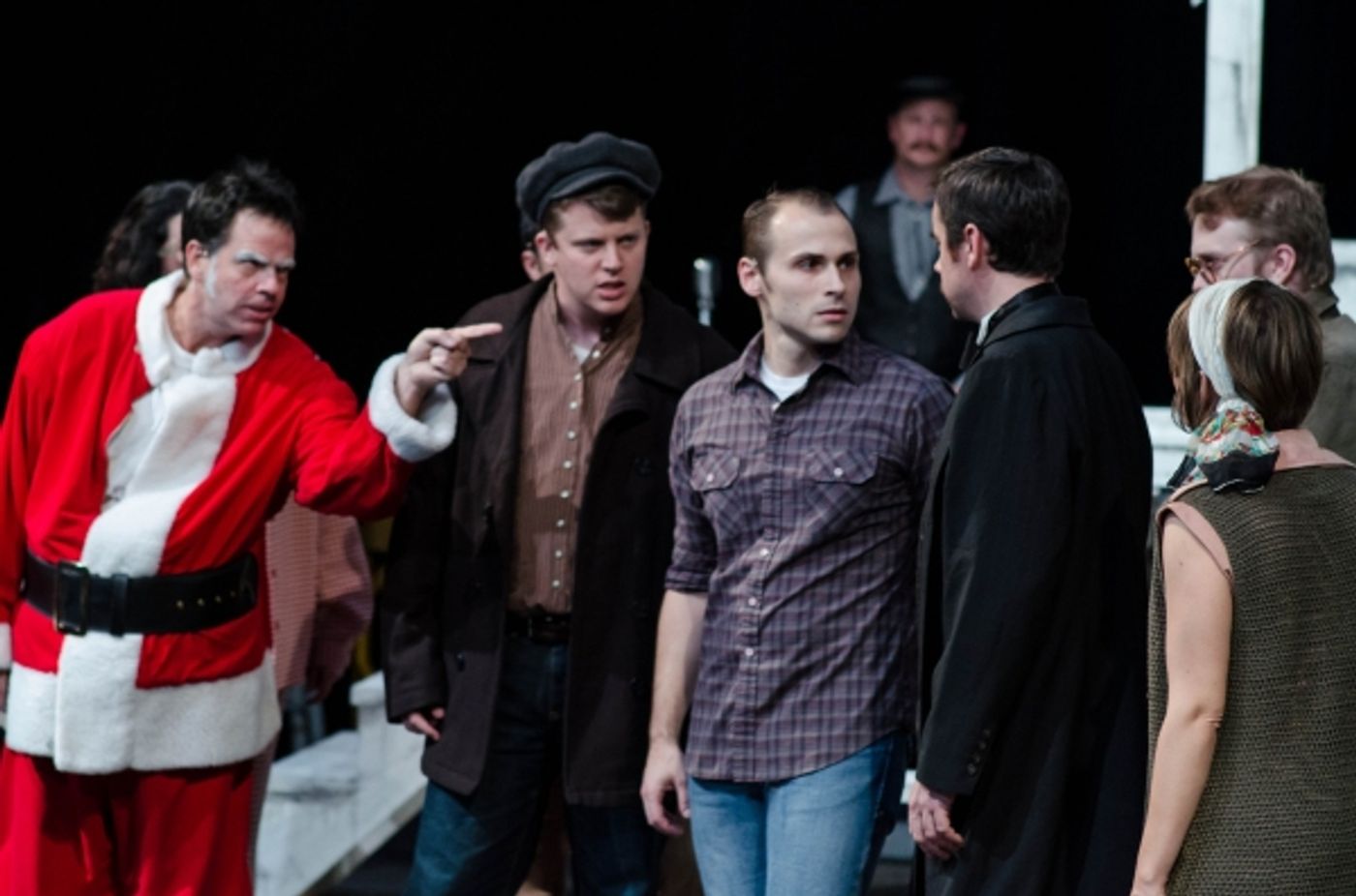 Photo Flash: First Look at Ian Short, Nick Lingnofski and More in ASSASSINS  Image