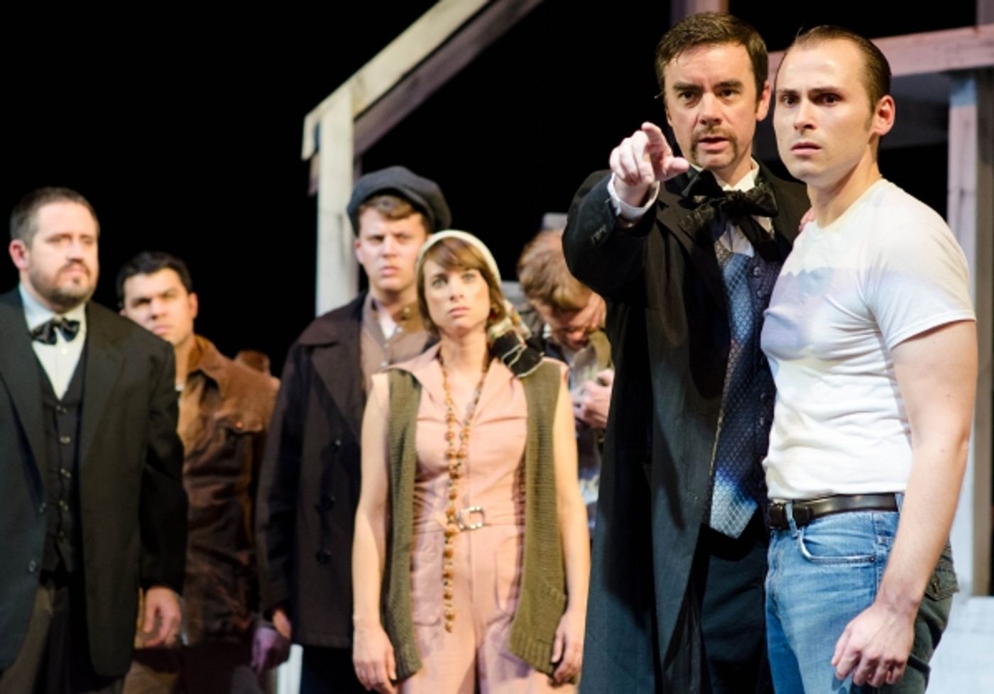 Photo Flash: First Look at Ian Short, Nick Lingnofski and More in ASSASSINS  Image