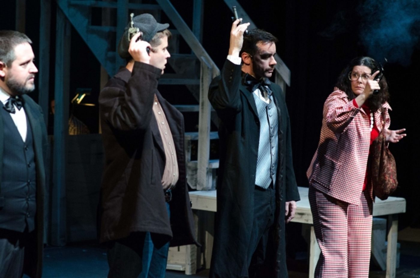 Photo Flash: First Look at Ian Short, Nick Lingnofski and More in ASSASSINS  Image