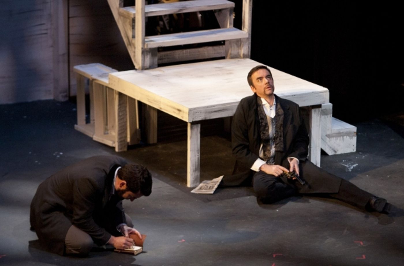 Photo Flash: First Look at Ian Short, Nick Lingnofski and More in ASSASSINS  Image