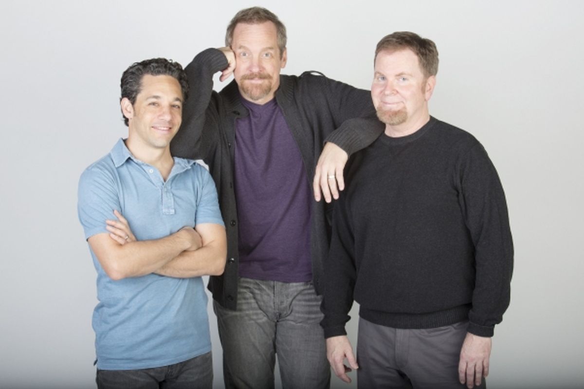 Jeffrey Schecter, Steve Blanchard and Steve Gunderson at 