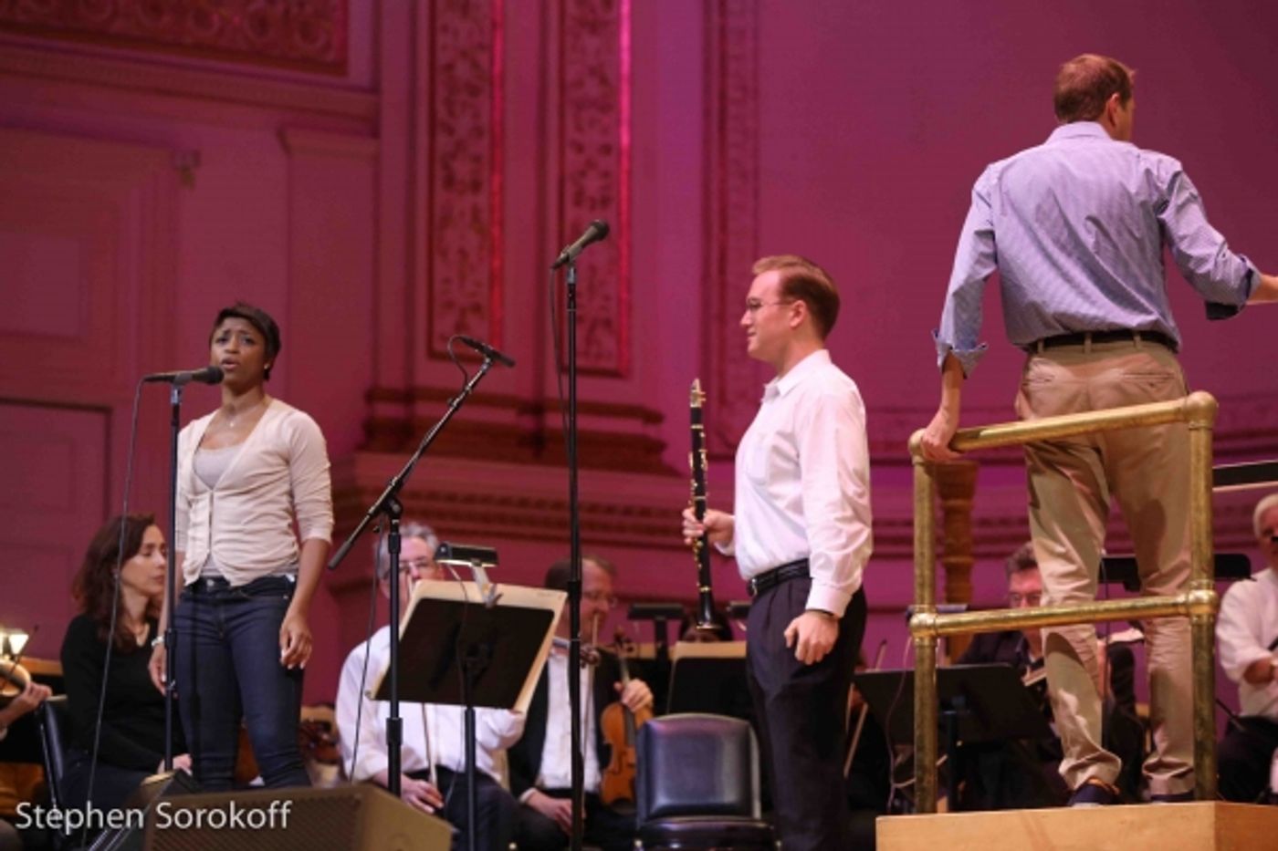 Photo Coverage: In Rehearsal for NY Pops' SING SING SING with Montego Glover  Image