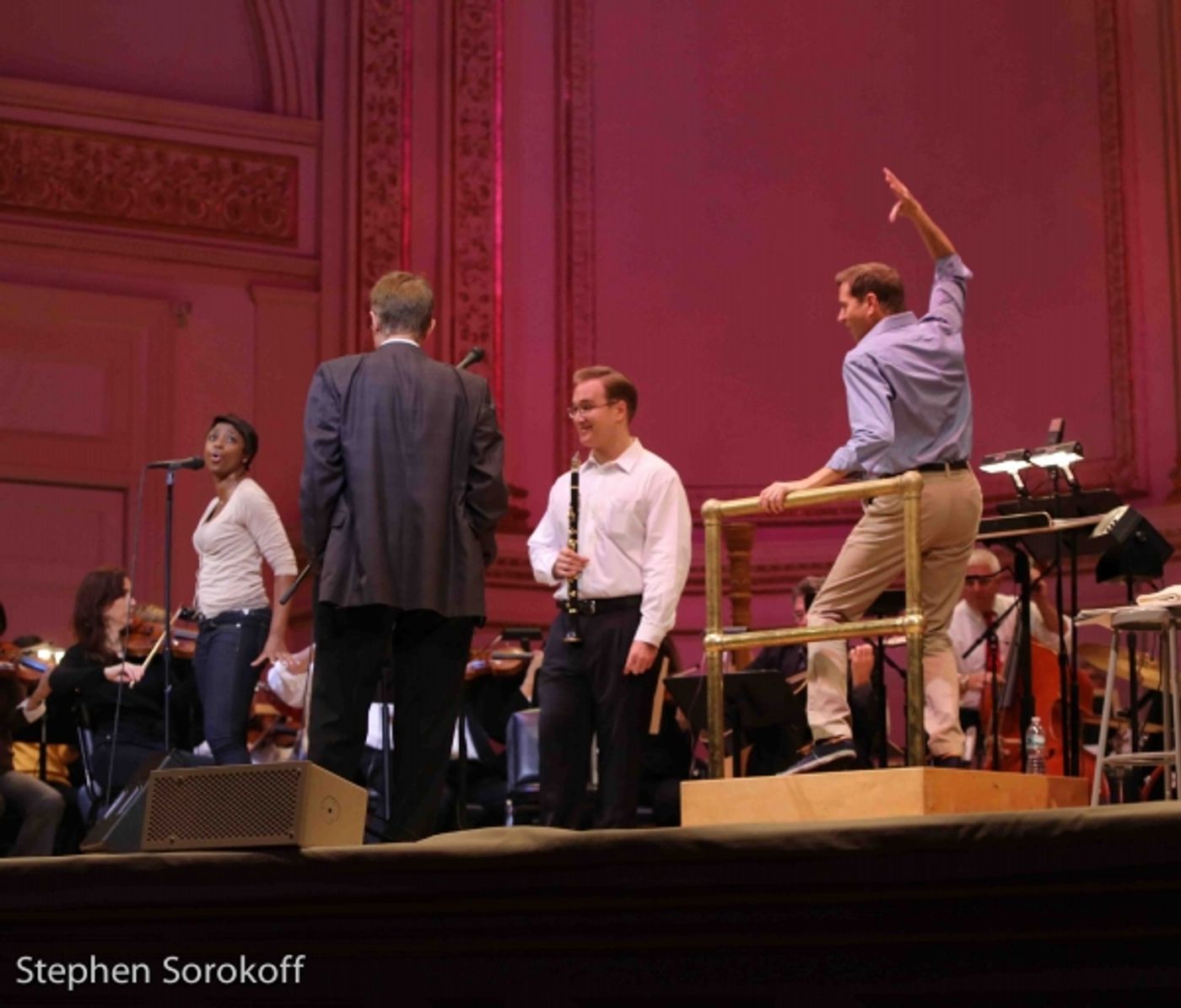 Photo Coverage: In Rehearsal for NY Pops' SING SING SING with Montego Glover  Image