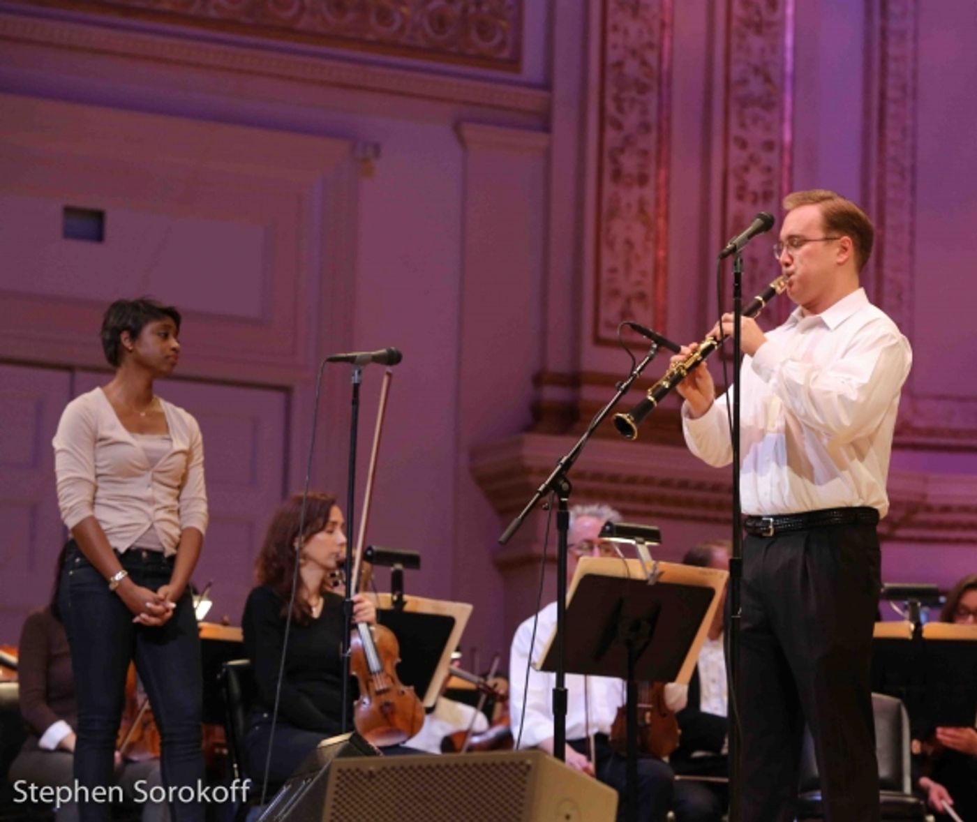 Photo Coverage: In Rehearsal for NY Pops' SING SING SING with Montego Glover  Image