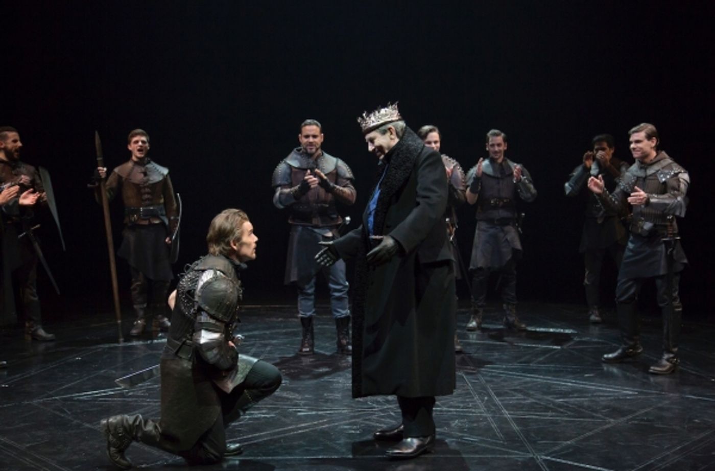 Photo Flash: First Look at Ethan Hawke, Anne-Marie Duff & More in MACBETH on Broadway  Image