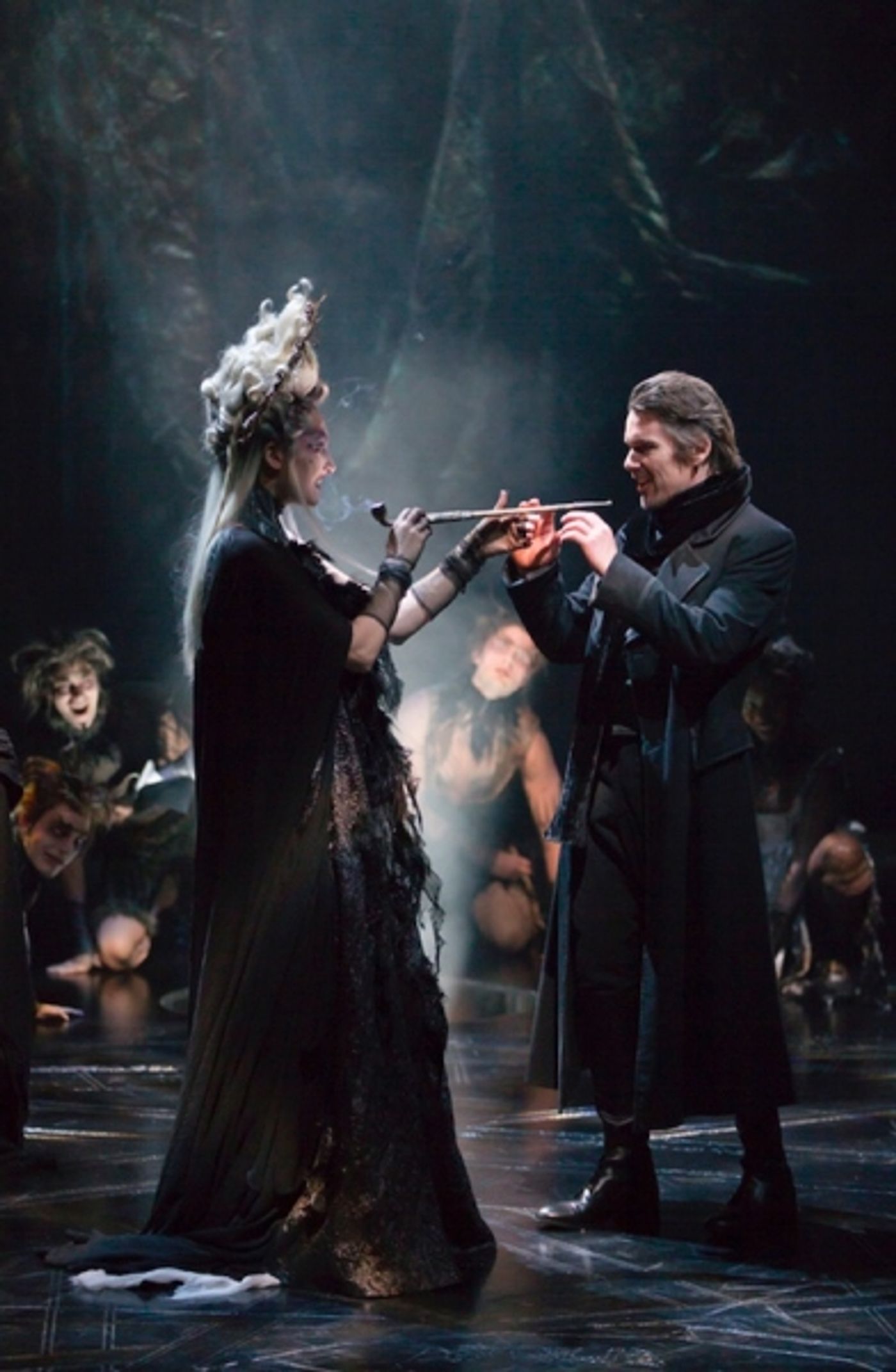 Photo Flash: First Look at Ethan Hawke, Anne-Marie Duff & More in MACBETH on Broadway  Image