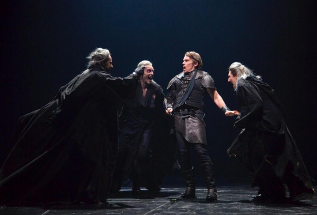 Malcolm Gets, John Glover, Ethan Hawke, Byron Jennings at 