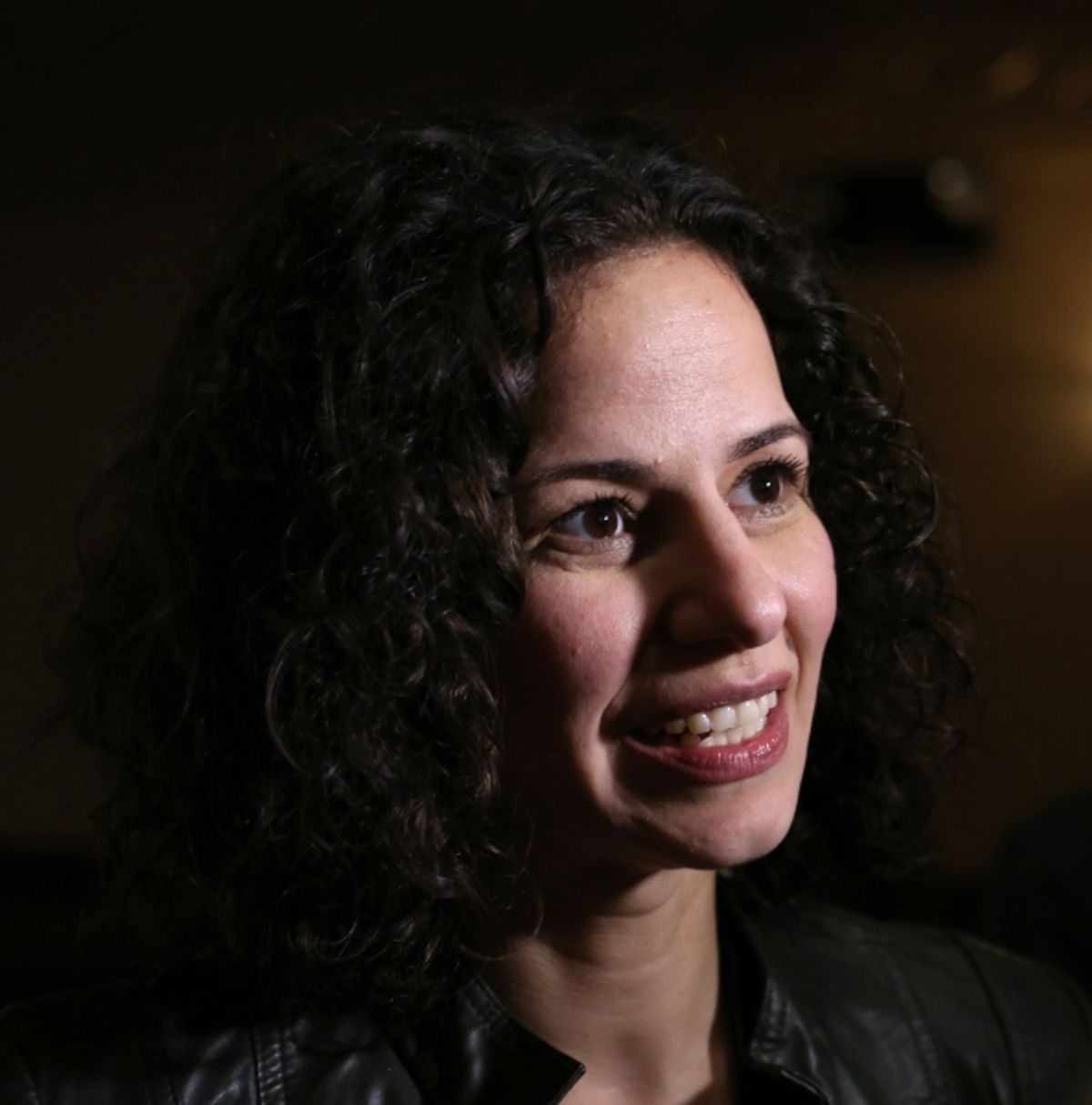 Mandy Gonzalez photographed at the Edison Ballroon in New York City. at 