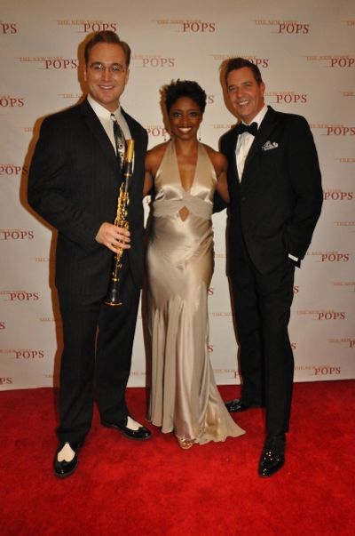 Dave Bennett, Montego Glover and Steven Reineke Photo