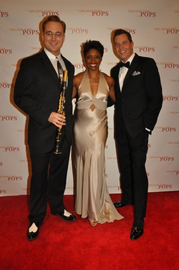 Dave Bennett, Montego Glover and Steven Reineke Photo