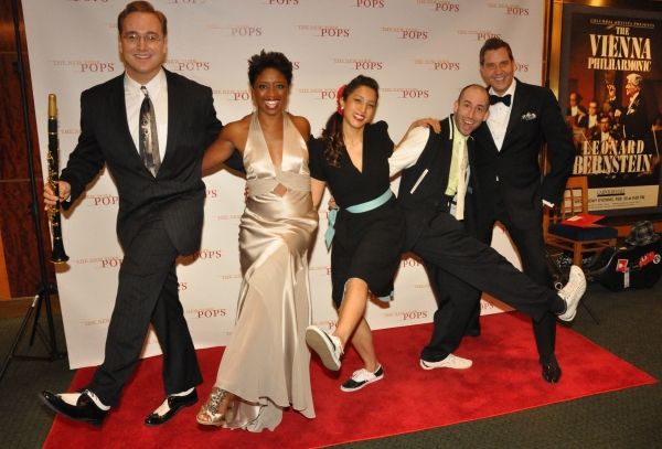 Dave Bennett, Montego Glover, Nathan Bugh, Josephine Say and Steven Reineke Photo