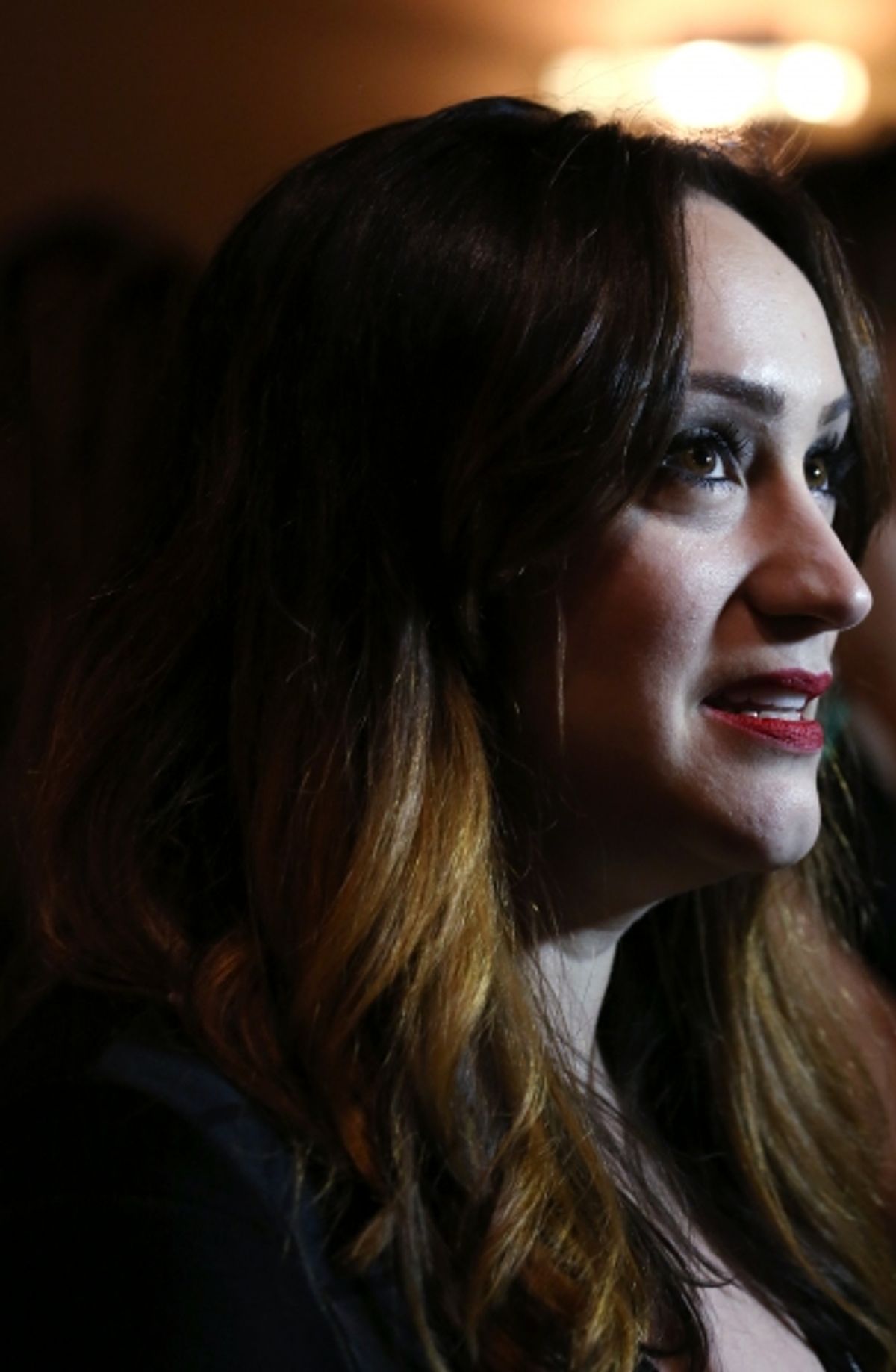 Eden Espinosa photographed at the Edison Ballroom on October 30, 2013 in New York City. at 