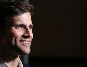Kyle Dean Massey photographed at the Edison Ballroom on October 30, 2013 in New York  Photo