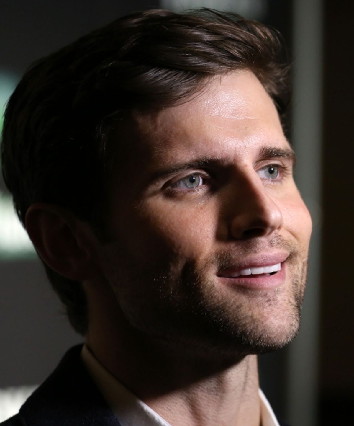 Kyle Dean Massey photographed at the Edison Ballroom on October 30, 2013 in New York City. at 