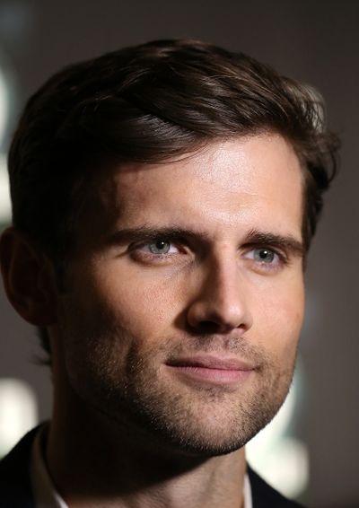 Kyle Dean Massey photographed at the Edison Ballroom on October 30, 2013 in New York  Photo