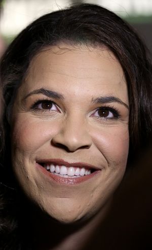 Lindsay Mendez photographed  at the Edison Ballroom on October 30, 2013 in New York C Photo